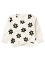 Conjunto Infantil Menina Moletom Peluciado Flores