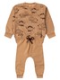 Conjunto Infantil Menino Moletom Peluciado Dinossauros