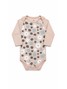 Conjunto Body Bebê Menina Suedine Margaridas