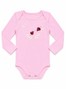 Conjunto Body Bebê Menina Suedine Joaninhas