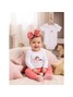 Kit Body Bebê Menina Suedine Fada