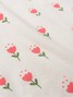 Conjunto Body Bebê Menina Suedine Tulipas