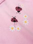 Conjunto Body Bebê Menina Suedine Joaninhas