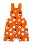 Conjunto Jardineira Bebê Unissex Suedine Halloween Fantasmas