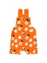 Conjunto Jardineira Bebê Unissex Suedine Halloween Fantasmas