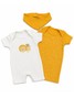 Kit Macacão Bebê Menino Suedine Leão