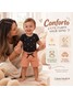 Conjunto Bebê Menino Body e Bermuda Moletinho Pegadas