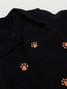 Conjunto Bebê Menino Body e Bermuda Moletinho Pegadas