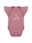 Conjunto Bebê Menina Body e Shorts Moletinho Borboletas