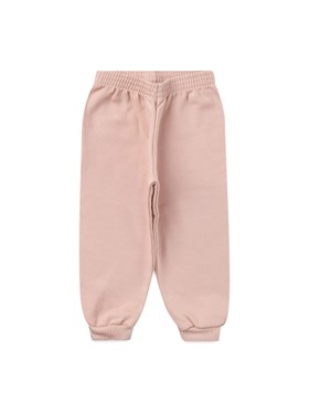 Calça Infantil Menina Moletom Peluciado Rosê