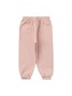 Calça Infantil Menina Moletom Peluciado Rosê