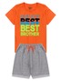 Conjunto Infantil Menino Camiseta Bermuda Best