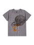 Conjunto Infantil Menino Camiseta Bermuda Planetas