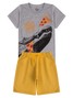 Conjunto Infantil Menino Camiseta Bermuda Jacaré