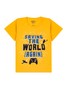 Conjunto Infantil Menino Camiseta Bermuda World