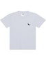 Camiseta Infantil Menino Meia Malha Lobo Branca