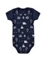 Kit Body Bebê Unissex Suedine Urso Polar