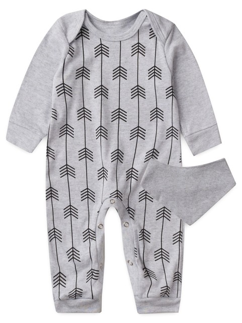 Macacão Bebê Menino Suedine M/Longa Minimalista