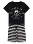 Conjunto Infantil Menino Camiseta Bermuda Surf Club