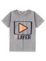 Conjunto Infantil Menino Camiseta Bermuda Player