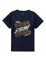 Conjunto Infantil Menino Camiseta Bermuda Strong