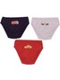 Kit 3 Cuecas Infantil Meia Malha Carrinhos