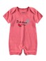 Kit Macacão Bebê Menina Suedine Melancia