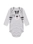 Conjunto Body Bebê Menino Suedine Tigre