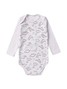 Conjunto Body Bebê Menino Suedine Dinosaurs