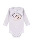 Conjunto Body Bebê Unissex Suedine Little One