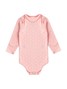 Kit Body Bebê Menina Suedine Flamingo
