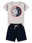 Conjunto Infantil Menino Camiseta Bermuda Today