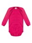 Kit Body Bebê Menina Suedine Canelado Pink