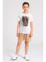 Conjunto Infantil Menino Camiseta Bermuda Having