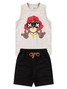 Conjunto Infantil Menino Regata Bermuda Rap