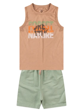 Conjunto Infantil Menino Regata Forest