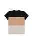 Conjunto Infantil Menino Camiseta Bermuda Recortes