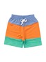 Conjunto Infantil Menino Camiseta Bermuda Tricolor