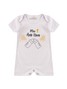 Kit Macacão Bebê Menino Suedine My First