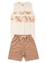 Conjunto Infantil Menino Regata Bermuda Tropical