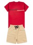 Conjunto Infantil Menino Camiseta Bermuda Fun Boy