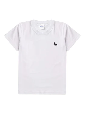 Camiseta Infantil Menino Meia Malha Lobo