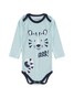 Kit Body Bebê Menino Suedine Grrr!