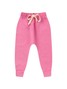 Conjunto Infantil Menina Moletom Peluciado Recortes Rosa