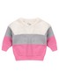 Conjunto Infantil Menina Moletom Peluciado Recortes Rosa