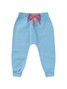 Conjunto Infantil Menina Moletom Peluciado Recortes Azul