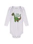 Kit Body Bebê Menino Suedine Little Man