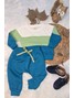 Conjunto Infantil Menino Moletom Peluciado Recortes Off White