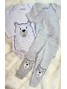 Kit Body Bebê Unissex Suedine Lhama