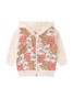 Conjunto Infantil Menina Moletom Peluciado com Capuz Colorful Bears